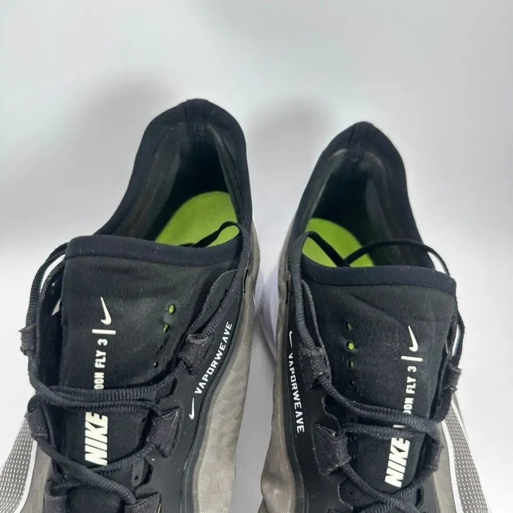 Nike Zoom Fly 3 Shoes Mens Size 11‎ Black White Running Cushioned